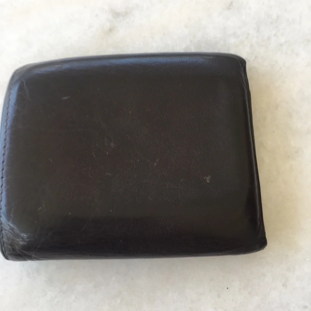 Rolf’s Brown Leather Trifold Wallet